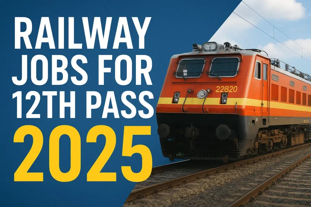 railway jobs for 12th pass