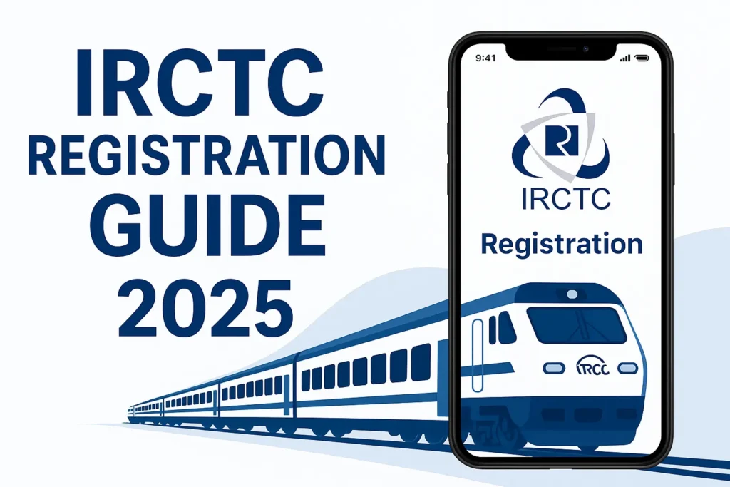 IRCTC New User Registration guide