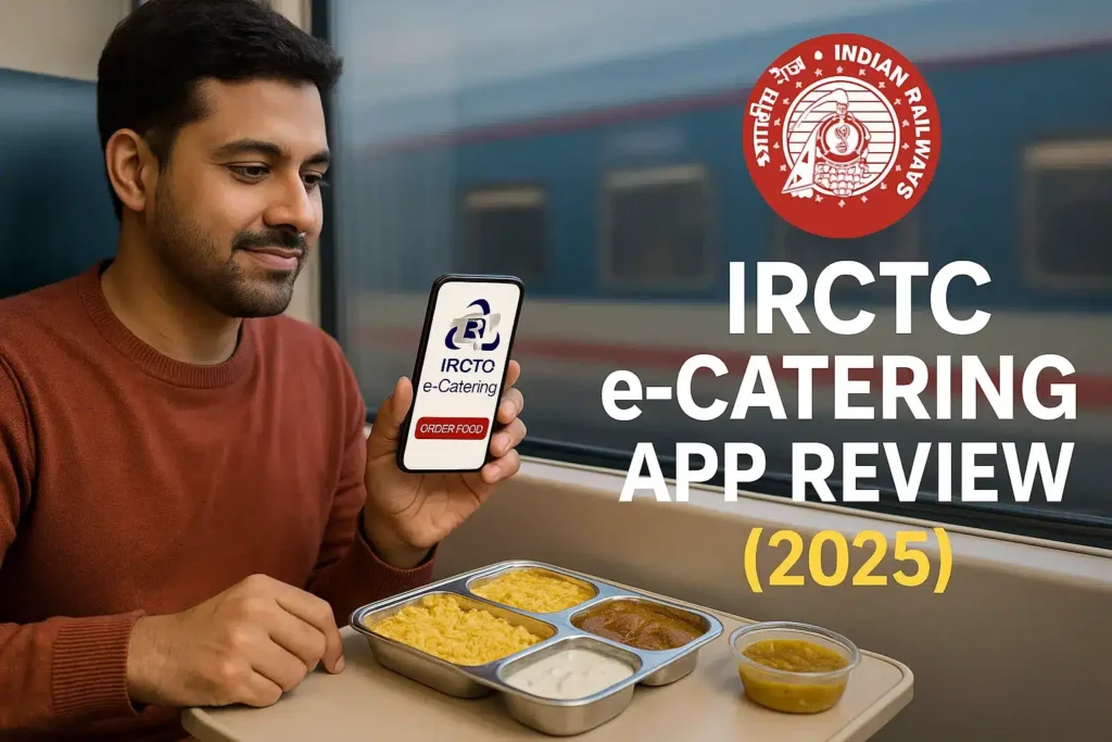 IRCTC e-Catering App Review
